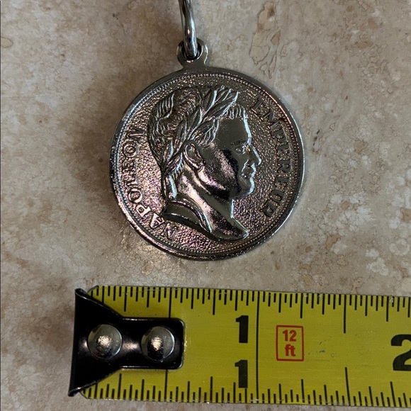 silver CONCHO BELT, coins with a woman\'s head in profile. VTG OSFM